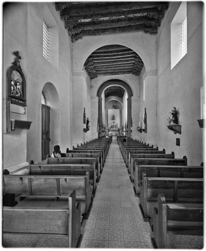 Interior of the Church of Nuestra Señora de la Asunción de Arizpe