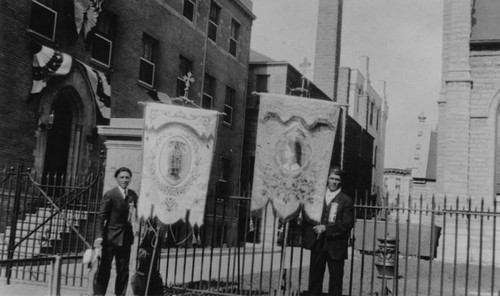 Virgen de Guadalupe banners