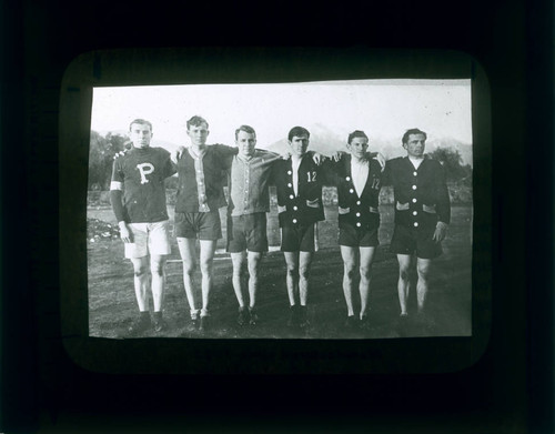 Track team 1911, Pomona College