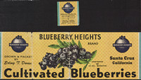 Blueberry Heights Packing Crate Label