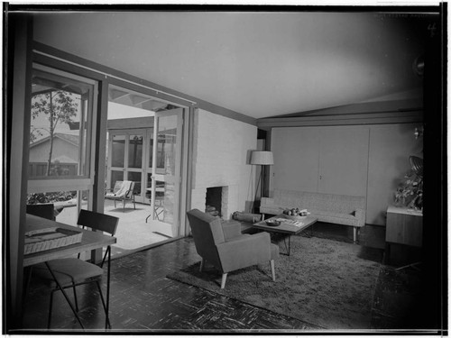Benson residence. Living room