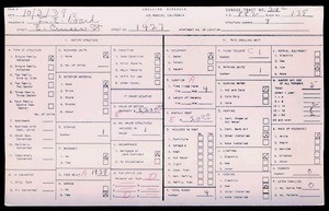 WPA household census for 1427 E CRUCES ST, Los Angeles County