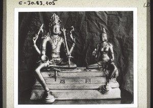 Shiva and Parwati