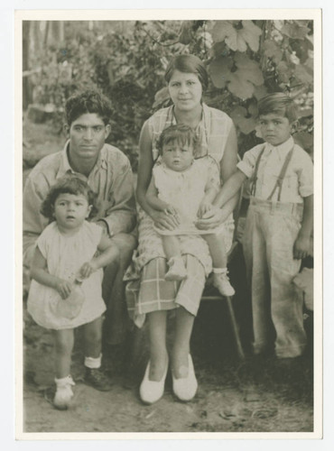 Marquez family, West Whittier, California