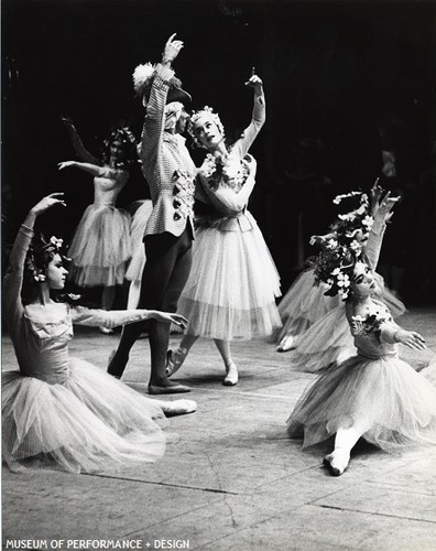 Sally Bailey, R. Clinton Rothwell, and other dancers in Christensen's Beauty and the Beast, circa 1966