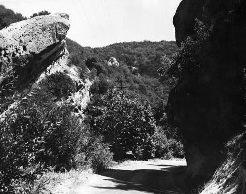 Topanga Canyon road