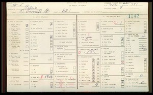 WPA household census for 631 W OFARRELL, Los Angeles County