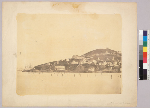 [North Point, Telegraph Hill and part of North Beach from San Francisco Bay]