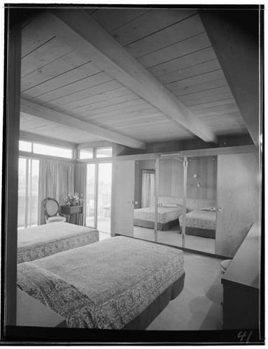 Agee, James, residence. Bedroom