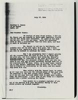 Letter from Julia Morgan to C. Cassou, July 27, 1936
