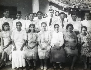 Missionaries and Peruvian Christians, Peru, ca. 1947