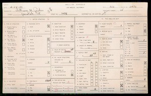 WPA household census for 1038 S DACOTAH, Los Angeles