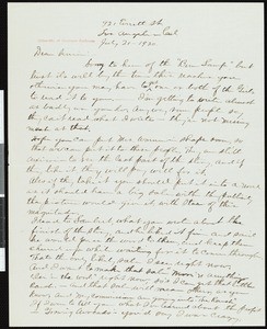 Franklin M. Garland, letter, 1920-07-21, to Hamlin Garland