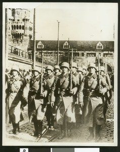 Goosestepping into Austria, 1938