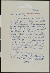 Hamlin Garland, letter, 193?-08-21, to Harold Strong Latham
