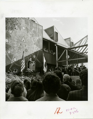 Honorary degree ceremony, Founders' Day, 1972