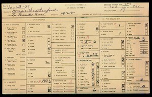 WPA household census for 1422 LE GRANDE, Los Angeles County
