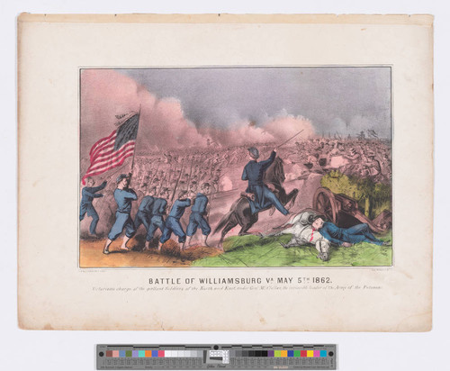 Battle of Williamsburg, Va. May 5th 1862