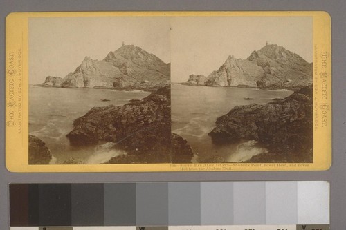 South Farallon Island--Shubrick Point, Tower Head and Tower Hill, from the Abalone Trail