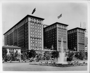 The Biltmore Hotel on Pershing Square, Los Angeles