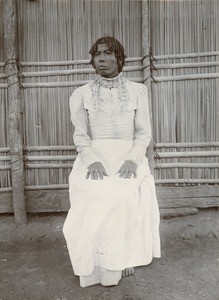 Malagasy woman, in Madagascar