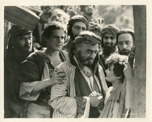 Micky Moore as Mark welcoming Matthew in "The King of Kings" (1927)