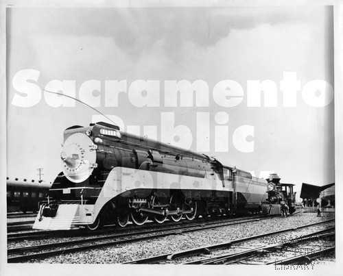 Southern Pacific Engine 4412 and the Collis P. Huntington