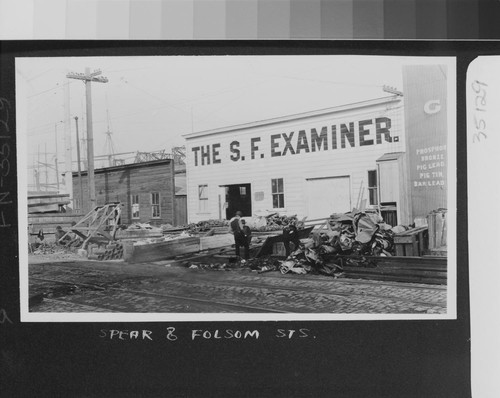 1906. Spear & Folsom Sts. [S.F. Examiner building.]