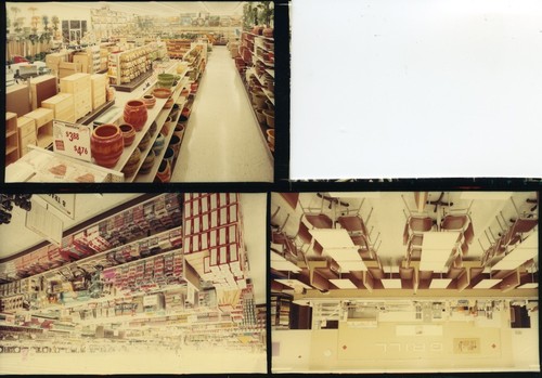 3 Images: Various Departments of a San Jose, Calfornia K-Mart