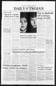 Daily Trojan, Vol. 59, No. 49, December 01, 1967