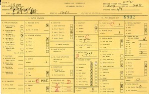 WPA household census for 1251 E 43RD, Los Angeles