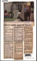 Street battle against heroin