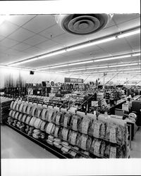 Interior view of K-mart Discount Department Store