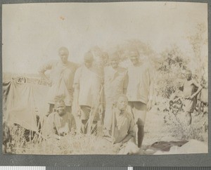 Porters from B.E.A., Cabo Delgado, Mozambique, July-Sept 1918