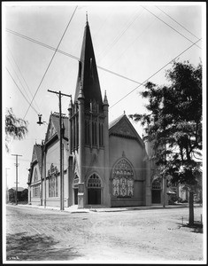 First Christian Church, Eleventh Street and Hope Street, ca.1910