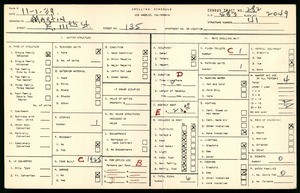 WPA household census for 135 EAST 111TH STREET, Los Angeles County