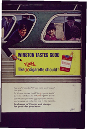 Winston Tastes good like your cigarette should