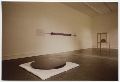 Untitled photograph (The Perfect Sigh, The Lilac Arrow, The Imaginary Stone)