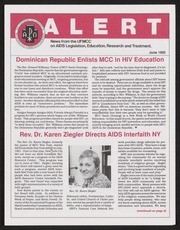ALERT Newsletter 1992-06