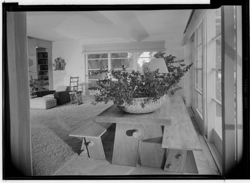 [Unidentified residence]. Dining room
