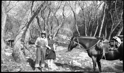 NPS Individuals, Ranger George Brooks with wife Gaynell