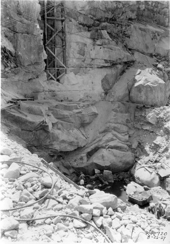 South Side Excavation for Balch Afterbay Dam