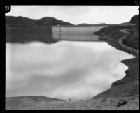 Mulholland Dam and Hollywood Reservoir, Los Angeles, 1925-1939