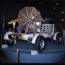 A lunar vehicle display