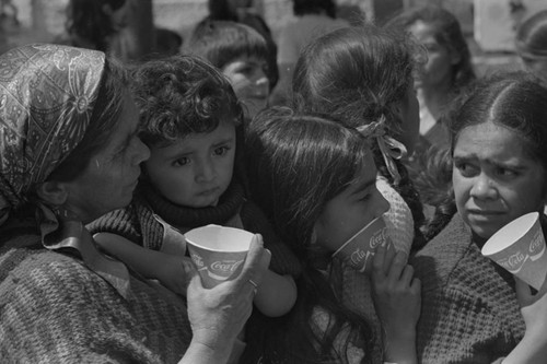 Women and a child, Tunjuelito, Colombia, 1977