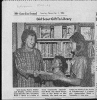Girl Scout Gift To Library