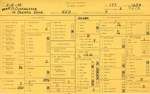 WPA household census for 450 W OLYMPIC, Los Angeles