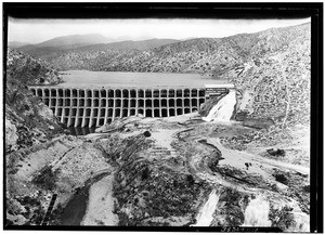 View of Little Rock Dam, near Palmdale, April 11, 1926