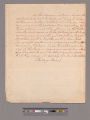 Letter from George Washington to James Madison