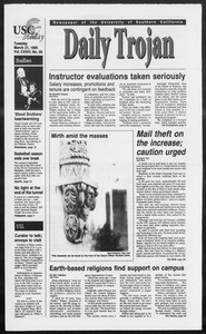 Daily Trojan, Vol. 124, No. 39, March 21, 1995